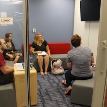 Helmerich Collaborative Learning Center Study Rooms