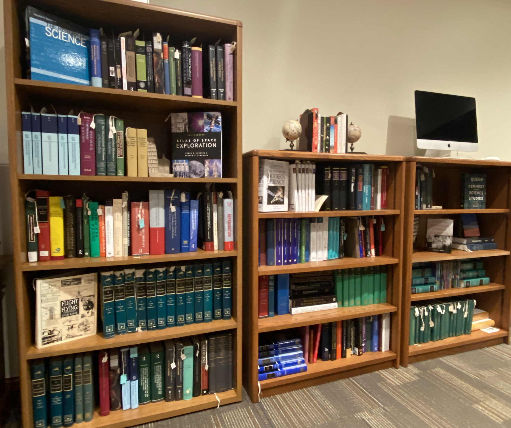 Reading Nook in Bizzell Library