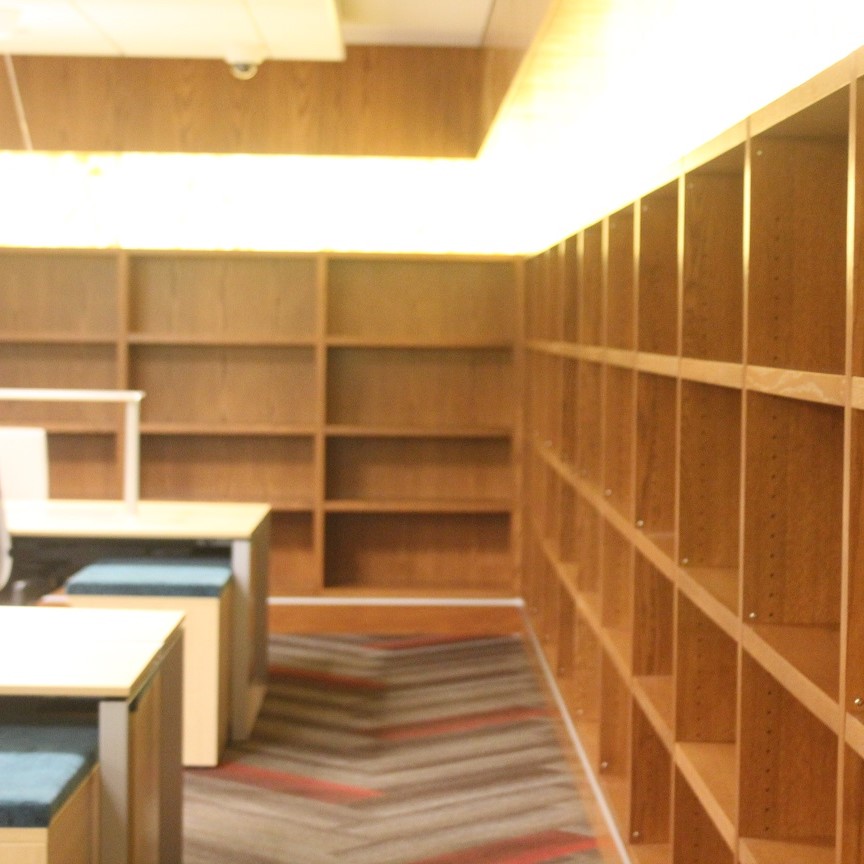 Reserved Bookshelves