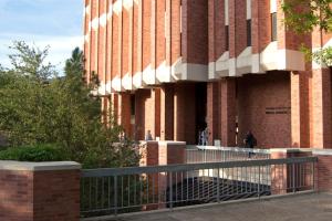 Exterior of Bizzell Memorial Library