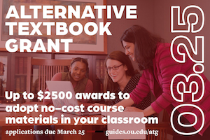 Alternative Textbook Grant